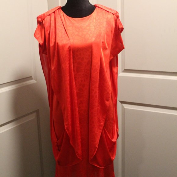 Sexy Red 80's Dress - Picture 1 of 9